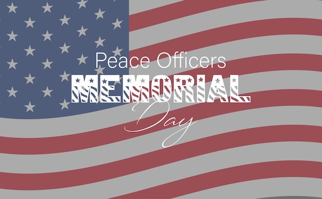 Dzień Pamięci Oficerów Pokoju W Maju. Obchodzony Corocznie 15 Maja W Stanach Zjednoczonych. Na Cześć Po