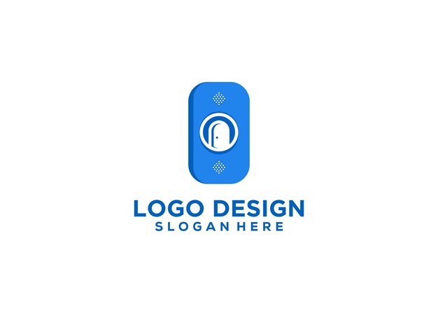 Plik wektorowy dzwon logo nazwa firmy logo ilustracja