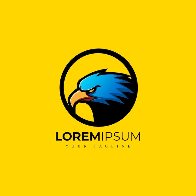 Eagle Mascot Logo Premium