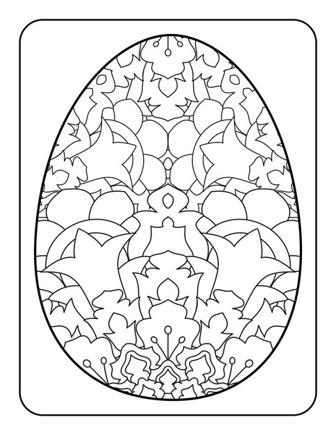 Easter egg kolorowanki Easter Bunny kolorowanki Wielkanoc kolorowanki dla dorosłych i dzieci