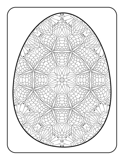 Easter egg kolorowanki Easter Bunny kolorowanki Wielkanoc kolorowanki dla dorosłych i dzieci