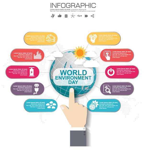 Eco Infographic Z Opcjami