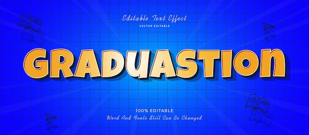 Edukacja 3d Bold Text Effect Style
