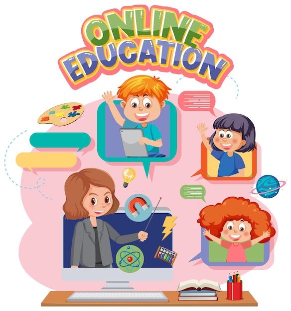 Edukacja online z dziećmi