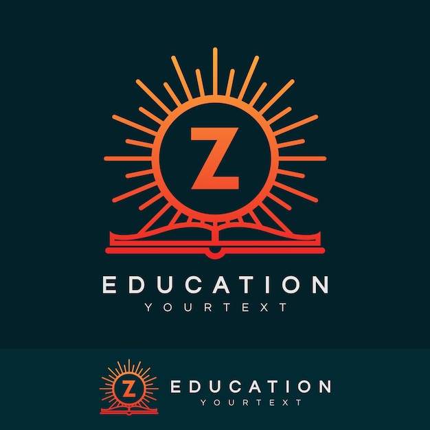 Edukacja Początkowa Litera Z Projekt Logo