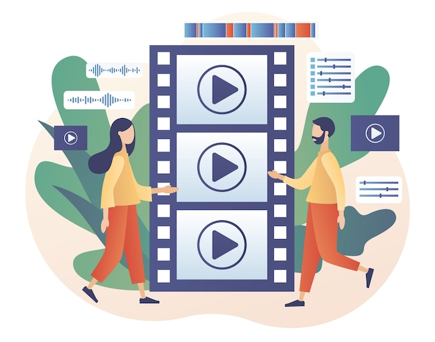 Edytor Wideo. Kurs Online Dla Twórców Wideo. Edycja Materiału Filmowego I Tworzenie Treści Multimedialnych Przez Maleńkich Ludzi