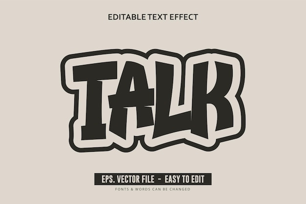 Edytowalne naklejki z efektem tekstu retro
