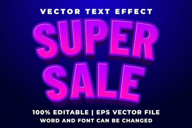 Edytowalny efekt stylu tekstu 3d Tradycyjny wektor premium w stylu szablonu kreskówki