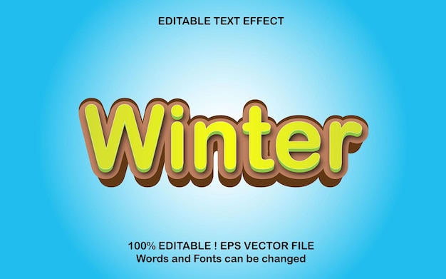 Edytowalny efekt tekstowy EPS