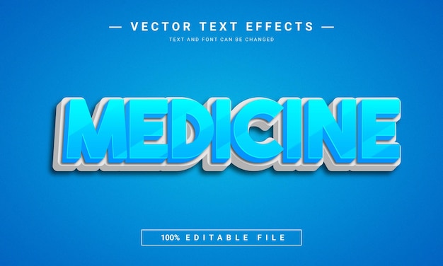 Edytowalny Efekt Tekstowy Medycyny