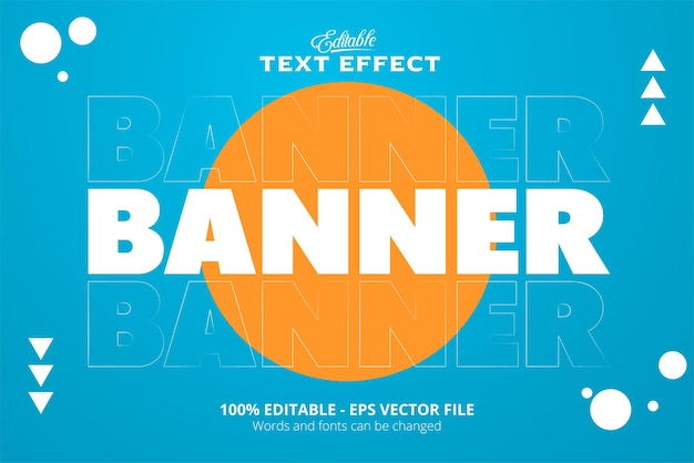Plik wektorowy edytowalny efekt tekstowy odpowiedni dla projektów katalogów magazynów w mediach społecznościowych kolorowy efekt tekstowy w stylu banera