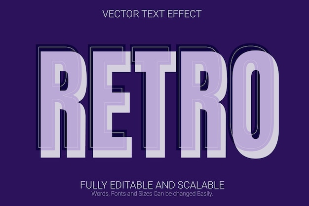 Plik wektorowy edytowalny efekt tekstowy w nowoczesnym stylu trendu