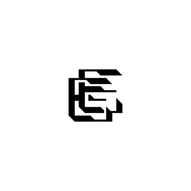 EE monogram logo projekt list tekst nazwa symbol monochromatyczny logotyp alfabet znak proste logo