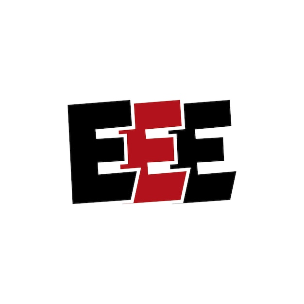 Eee Kreatywny Projekt Logo Litery