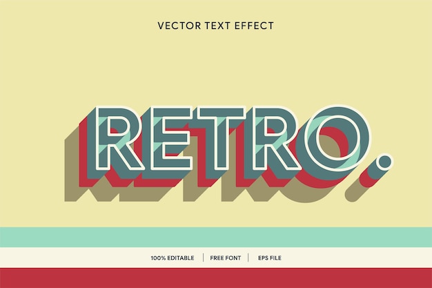 efekt retro vintage