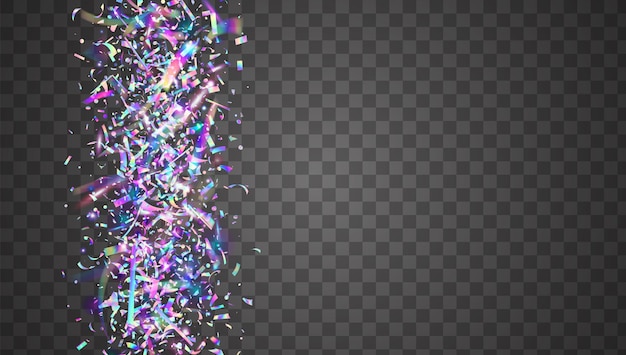 Efekt świetlny surrealistyczna folia Carnival Sparkles Purple Disco Conf