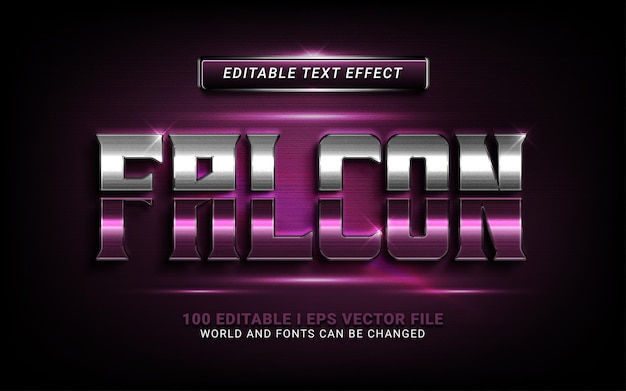 Efekt Tekstowy Falcon