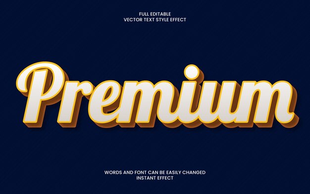 Efekt tekstowy premium
