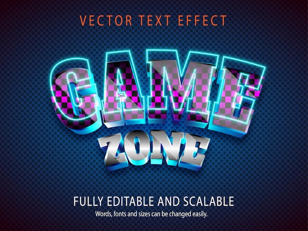 Efekt tekstu GameZone