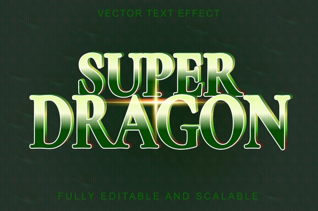 Efekt tekstu super smoka 3D