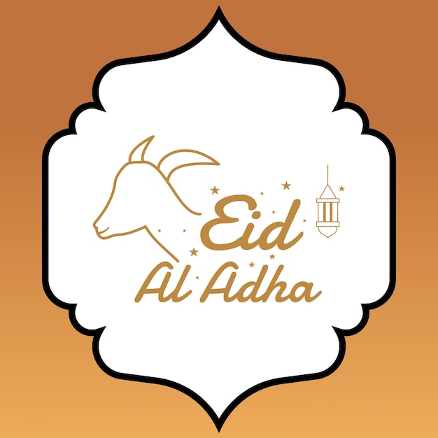 Eid ul adha kartkę z życzeniami Eid Ul Azha Mubarak Szczęśliwy Eid