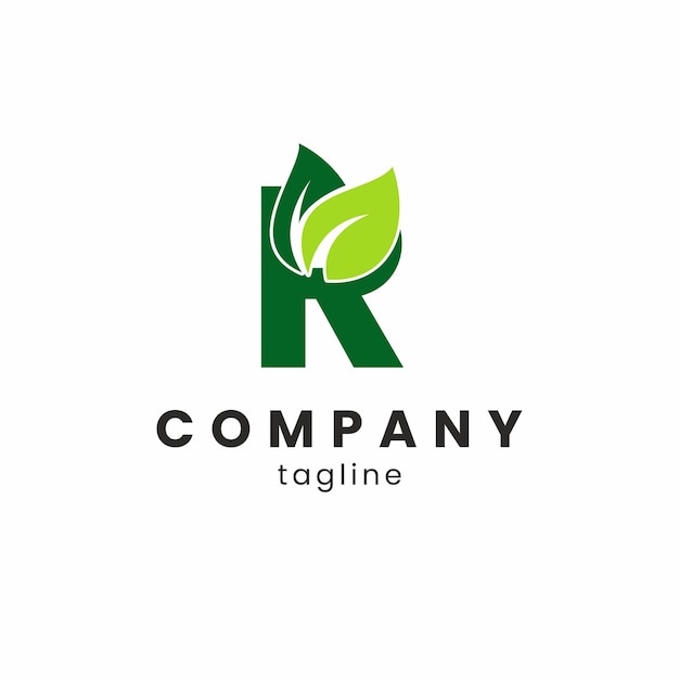 Ekologiczne Logo Liścia R
