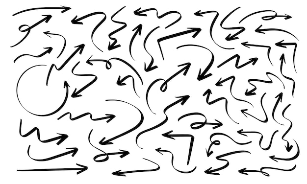 Ekspresywna kolekcja Arrow Doodle