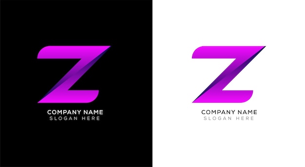 Elegancki Projekt Logo Abstrakcyjnej Litery Z