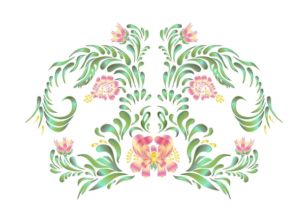 Plik wektorowy elegancki różowy ornament