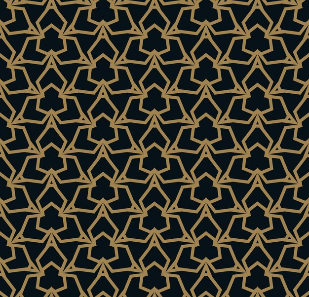 Elegancki Wzór Ornamentu Linii Bez Szwu Do Tła Tapety Nadruk Na Tekstyliach Opakowanie Itp