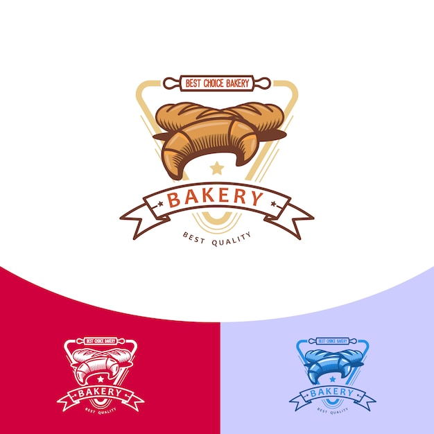 Eleganckie Logo Piekarni