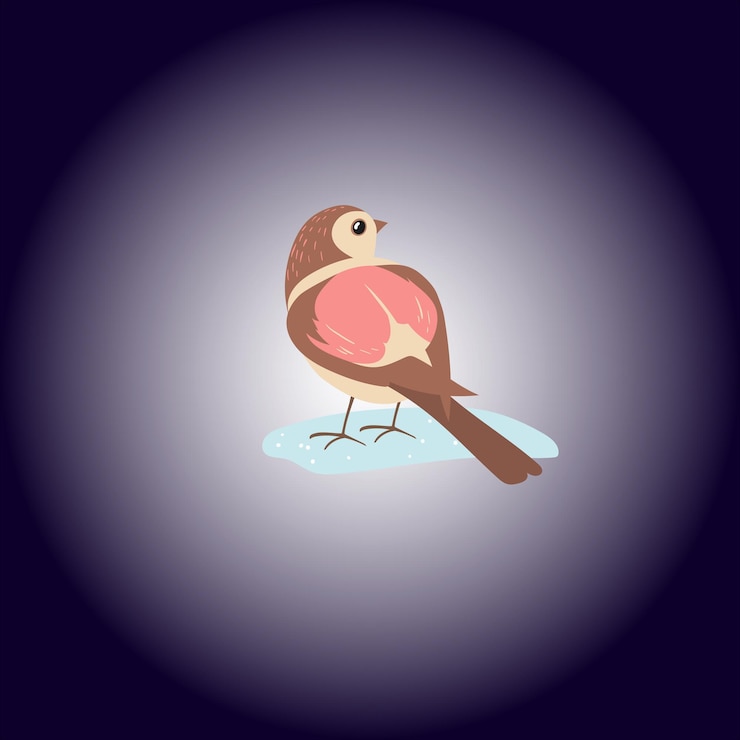 Wektor elegantny format bird vector eps dla pięknych i inspirowanych naturą projektów