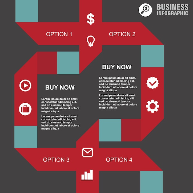 Plik wektorowy element infografiki koncepcyjnego wektora projektu szablonu