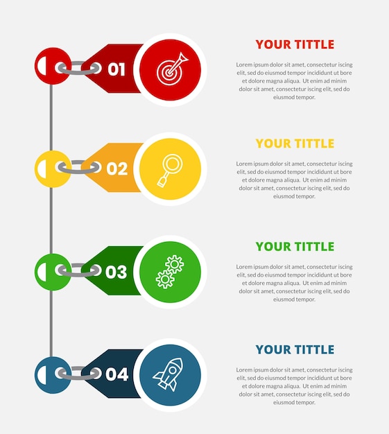 Plik wektorowy element infographic biznesu