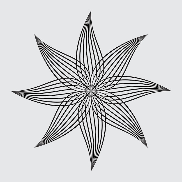 Plik wektorowy element logo star fish jest innowacyjną i kreatywną inspiracją dla firmy biznesowej