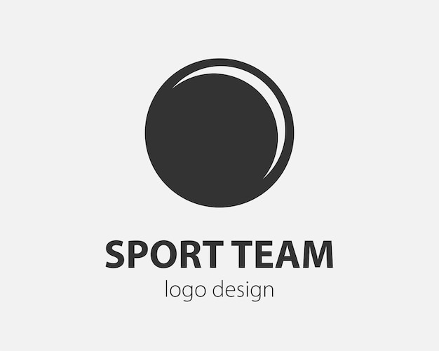 Element Projektu Logo Sportowego Firma Logotypu Piłki