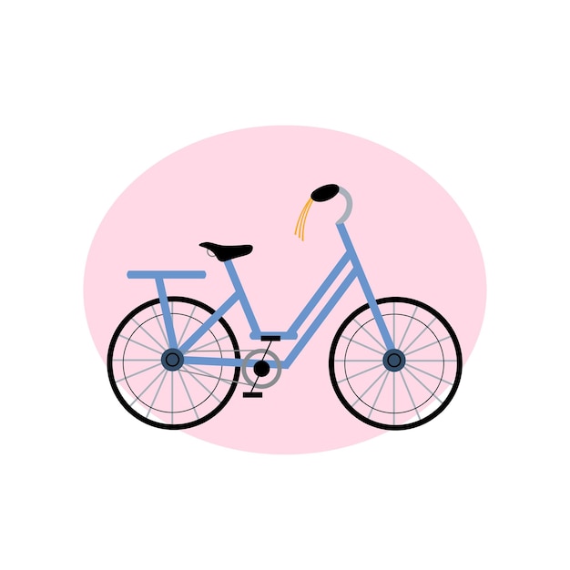 Element Projektu Roweru Dla Ilustracji Płaskiej Ikony