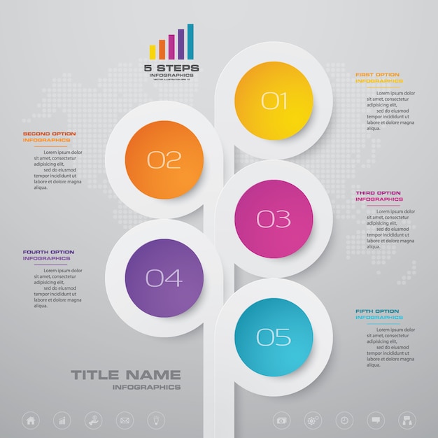 Element Projektu Wykresu Infografiki