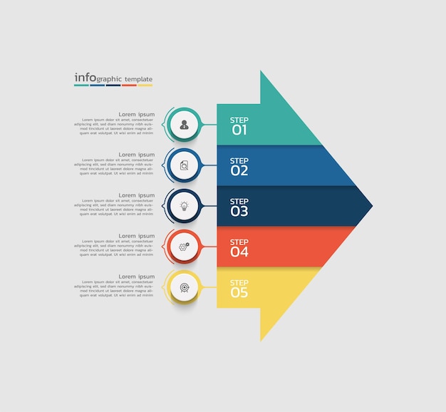 Element Wektora Projektu Szablonu Biznesowego Koncepcja Infograficzna