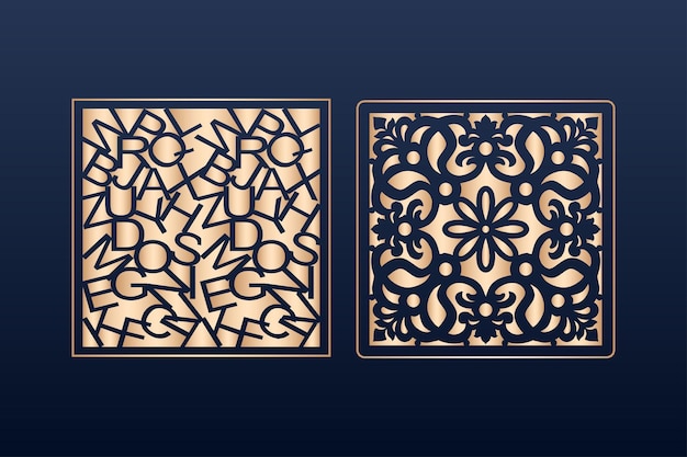 Elementy Dekoracyjneobramowanie Ramek Wzór Islamski Wzór Pliki Dxf Laserowo Wycinany Panel Islamski