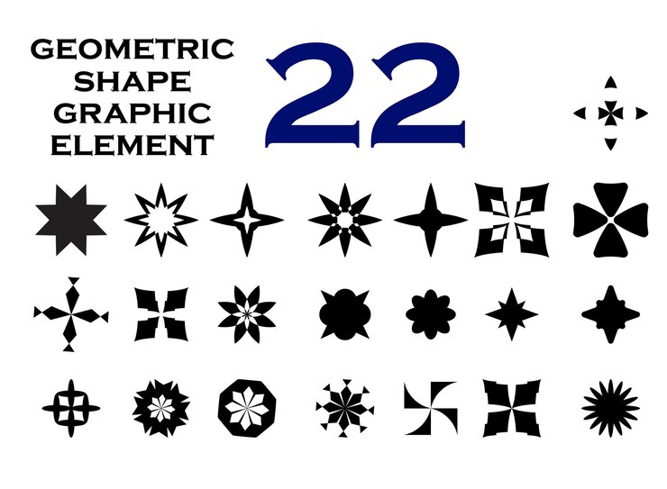 Elementy graficzne kształtu geometrycznego
