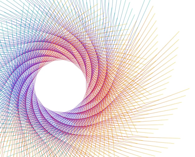 Plik wektorowy elementy projektu fala wielu fioletowych linii koło pierścień abstrakcyjne pionowe faliste paski na białym tle na białym tle ilustracja wektorowa eps 10 kolorowe fale z liniami utworzonymi za pomocą narzędzia mieszanie