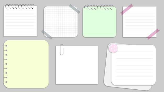 Plik wektorowy elementy projektu notebooka