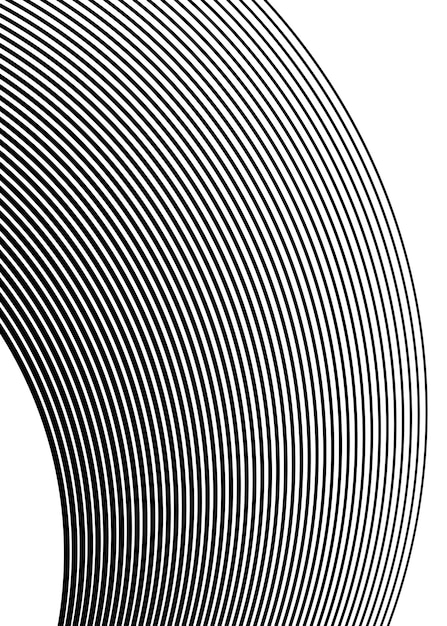 Plik wektorowy elementy projektu zakrzywione ostre rogi wiele smug streszczenie pionowe paski złamane na białym tle na białym tle kreatywny zespół sztuki ilustracja wektorowa eps 10 czarne linie utworzone za pomocą narzędzia mieszanie