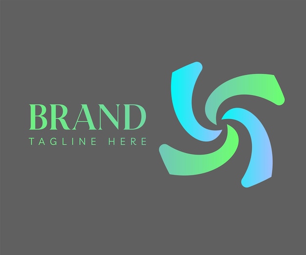 Plik wektorowy elementy szablonu projektu ikony logo kwiatu, które można wykorzystać w logo marki i firmach