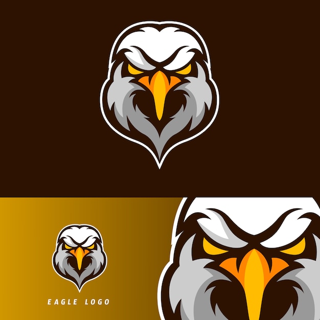 Emblemat Maskotki Eagle Esport