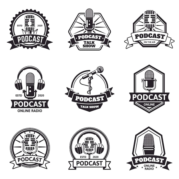 Emblematy podcastów