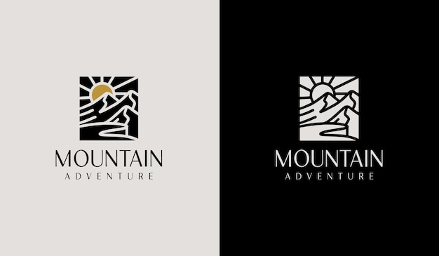 Emblematy Podróży Górskich Camping Przygody Na świeżym Powietrzu Emblematy Odznaki I Naszywki Z Logo Turystyka Górska Piesze Wycieczki Uniwersalny Kreatywny Symbol Premii Ilustracja Wektorowa