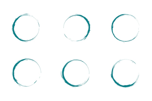 Enso zen stroke circle japoński pędzel symbol wektorowy ilustracja