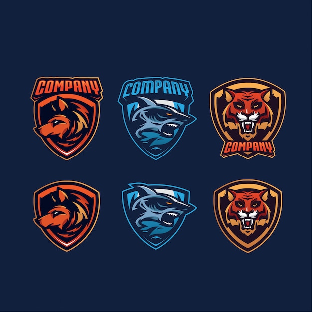 Plik wektorowy esports logo